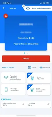 Telmex android App screenshot 1